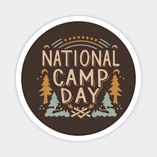 National Camp Day – November Magnet